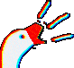 goose announce right Slack emoji