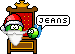 santas lap Slack emoji