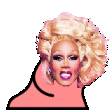 rupaul party parrot Slack emoji