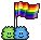 knuddels pride Slack emoji