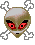 alien skull bones Slack emoji