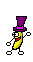 bananadance hat Slack emoji