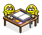 crafts table Slack emoji