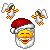 santa angels Slack emoji