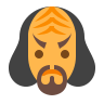 klingon head Slack emoji