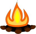 camp fire Slack emoji