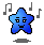 musical star Slack emoji