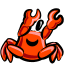 crab cheering Slack emoji