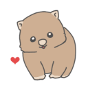 wombat love Slack emoji