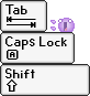 keyboard buttons Slack emoji