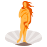 birth of venus Slack emoji