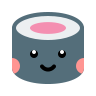 kawaii sushi Slack emoji