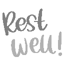 rest well Slack emoji