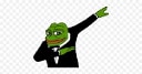 pepe dabbing Slack emoji