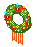 wreath girl Slack emoji