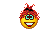 flowers blush Slack emoji