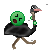 ostrich Slack emoji
