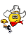 cowboy shoot Slack emoji