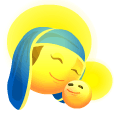 mary and jesus Slack emoji