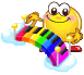 rainbow piano Slack emoji