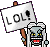 lol sign Slack emoji