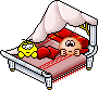 eat in bed Slack emoji