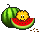 knuddels watermelon boy Slack emoji
