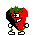 strawberry dance Slack emoji