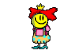 girl flower Slack emoji