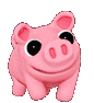 pig hello front Slack emoji