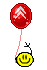 red balloon Slack emoji