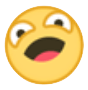 smiling face head tilt Slack emoji