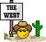 the west Slack emoji