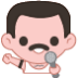 freddie mercury Slack emoji