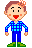 joyful boy Slack emoji