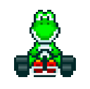 mario kart yoshi Slack emoji
