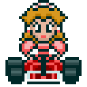 mario kart princess peach Slack emoji