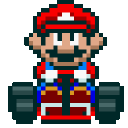 mario kart mario Slack emoji