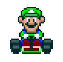 mario kart luigi Slack emoji