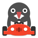 super tux cart Slack emoji