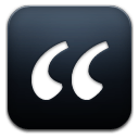 quotes Slack emoji