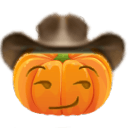 pumpkin cowboy Slack emoji