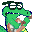 gator shred Slack emoji