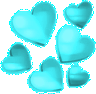blue hearts Slack emoji
