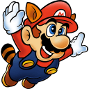 racoon mario Slack emoji
