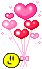 heart balloons Slack emoji
