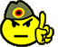 military finger wag Slack emoji