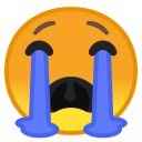loud cry Slack emoji