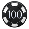 100 chip Slack emoji