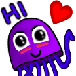 jellyfish hi Slack emoji